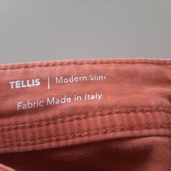 AG - Tellis - Italian Stretch Sueded Sateen Pants - Mens 38 x 34 - New w/ Tags - Picture 7 of 13